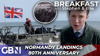 DDay Anniversary  Veterans prepare landing vehicle for 80th anniversary journey [upl. by Nifled]