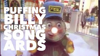 Puffing Billy Christmas Train Song with Snow Newtownards Ards Shopping Centre 2010 [upl. by Nallak504]