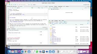 Knit a R Markdown file in RStudio [upl. by Aneetak]