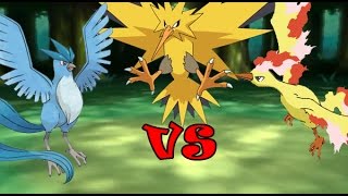 Articuno vs Moltres vs Zapdos  SPORE [upl. by Dyolf49]