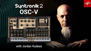 Jordan Rudess plays the OSCV modern virtual synthesizer from Syntronik 2 [upl. by Essy]