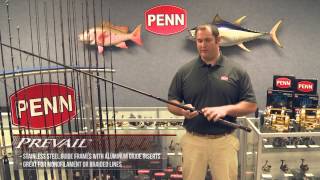 PENN Prevail Surf Rods  Product Video [upl. by Mag]