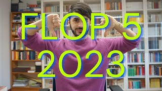 FLOP 5 libri usciti nel 2023 [upl. by Horn]