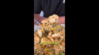 The EASIEST Shrimp Fried Rice [upl. by Enattirb512]