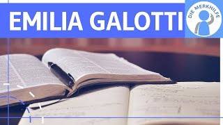 Emilia Galotti  Einblick amp Einstieg in das Werk  Inhalt  Zusammenfassung  Unterrichtseinstieg [upl. by Louth564]