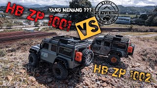 RC ADVENTURE HB zp1001 VS HB zp1002 siapakah Yang [upl. by Aniryt710]