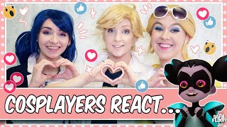 Cosplayers React to Miraculous Ladybug  Puppeteer 2 🐞💕 [upl. by Thorner]