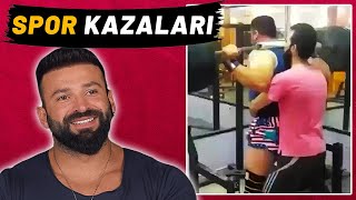 FITNESS EĞİTMENLERİ SPOR KAZALARINI İZLİYOR  2 BÖLÜM [upl. by Spalla]