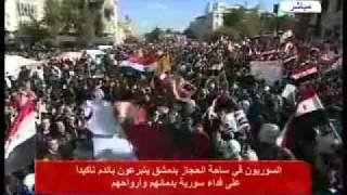 Journalist Webster Tarpley among the Syrians in AlHijaz square [upl. by Hgieliak568]