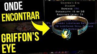 GRIFFONS EYE  Onde encontrar Farming Diablo 2 Resurrected [upl. by Gimpel]