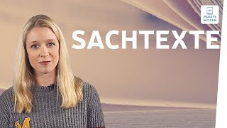 Sachtexte zusammenfassen I musstewissen Deutsch [upl. by Suckram]