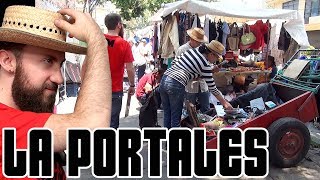 MERCADO DE PULGAS EL FAMOSO TIANGUIS DE PORTALES CHACHARAS ANTIGUEDADES CDMX CIUDAD DE MÉXICO MARKET [upl. by Andersen976]