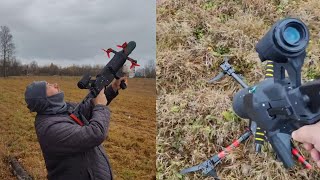 AntiDrone Gun DESTROYS RUSSIAN Drone in Seconds [upl. by Magbie]