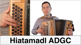 Hiatamadl  Lernvideo  ADGC  QuetschnAcademy  Steirische Harmonika [upl. by Eadie]