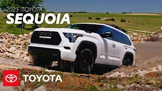 2023 Toyota Sequoia Overview  Toyota [upl. by Ybhsa]