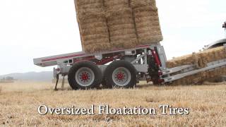 Bale Chaser  NW AG Equipment  Big Bale Stacker [upl. by Sewoll]