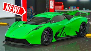 Overflod Pipistrello Customization in GTA 5 Online [upl. by Lilak]