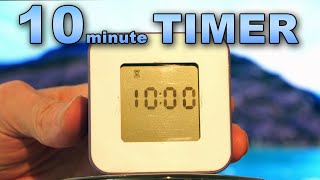 10 Minute Timer  ⏰ Beeping Alarm  No Music  Study Aid Focus Relaxation Cube Box Timers [upl. by Ignatia]