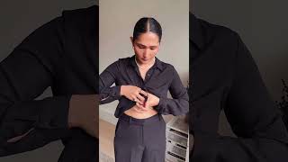 Tight your loose shirt shirthack stylehacks diyfashionhacks summeroutfits bollywood styletips [upl. by Reema]