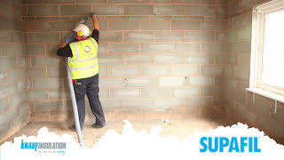 Knauf Insulation  Benefits of Supafil® Blown Cavity Wall Insulation Installation [upl. by Wein]