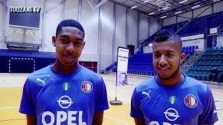 PRO LEAGUE Jean Paul Boëtius en Tonny Vilhena Feyenoord [upl. by Anawqahs]