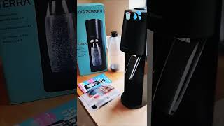 Sodastream Terra sparkling water maker terra soda sodastream sparklingwater water watermaker [upl. by Hobard]