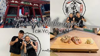 Learning the famous Imanari Roll with the legend Tokyo Japan [upl. by Ffej]