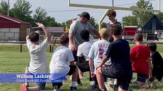 Warrenton Missouri Middle School Football Camp [upl. by Michelina131]