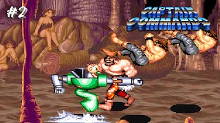 Captain Commando Arcade Gameplay Baby Head stage 2 ㅡ Museum [upl. by Aracot]