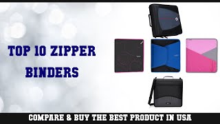 Top 10 Zipper Binders to buy in USA 2021  Price amp Review [upl. by Annekim]