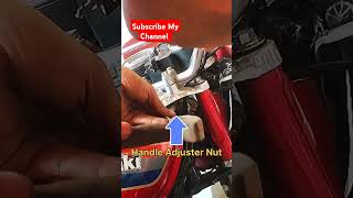 How To Adjust Bike Handle  Bike Handle Readjusting  Bike ka handle Adjust Karne Ka Tarika [upl. by Eelrak]