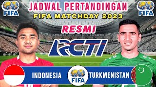 FIFA MATCH DAY TIMNAS INDONESIA VS TURKMENISTAN LIVE STREAMING [upl. by Stryker]