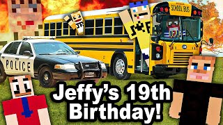 SML Minecraft Jeffys 19th Birthday [upl. by Attaynek569]