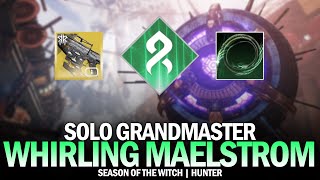 Solo GM Whirling Maelstrom Hunter  The Devils Lair Destiny 2 [upl. by Sewellyn]