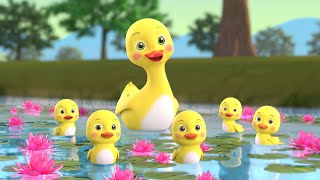 Number Song  Five Little Duckies  More Baby Songs  Beep Beep Nursery Rhymes [upl. by Eittol510]