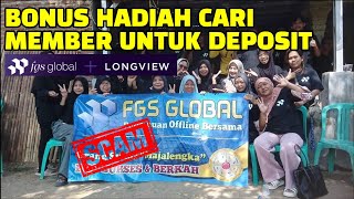 FGS GLOBAL Fix scam Bonus Hadiah Cari Member Lagi untuk Deposit FGS Global Sudah Terbukti Penipuan [upl. by Jocelin]