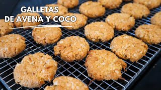 GALLETAS DE AVENA Y COCO [upl. by Shanleigh243]