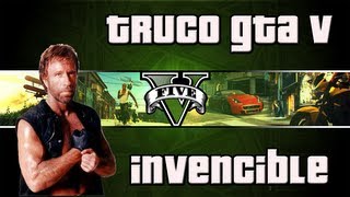 GTA V Truco  Invencibilidad Durante 5 Minutos [upl. by Gawen]