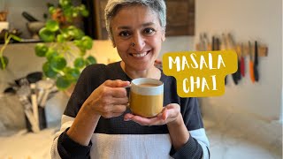 MASTERCLASS IN CHAI  How to make the perfect masala chai  Indian style tea  Food with Chetna [upl. by Suixela541]