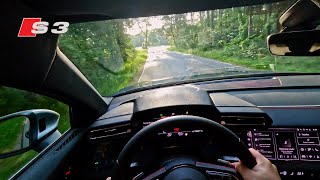 2024 Audi S3 Facelifting  333HP of Pure Joy POV Quick Test Drive [upl. by Ashbey]