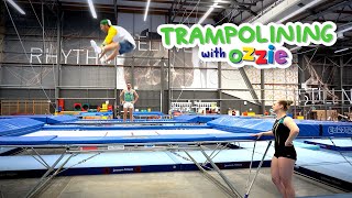 Trampoline Tricks for Kids  Learn About Trampolining or Trampoline Gymnastics with an Olympian [upl. by Retsek]