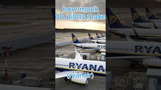 How much Ryanair pilots make eurocapcut [upl. by Llerraj]