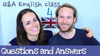 QampA English class 4  Aprende inglés cotidiano [upl. by Aig]