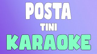 posta KaraokeInstrumental  TINI [upl. by Oakes]