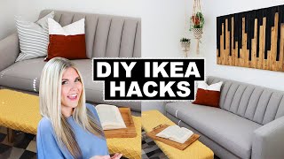 DIY IKEA HACKS  DIY HOME DECOR  IKEA FURNITURE HACKS LIZ FENWICK DIY [upl. by Arved]