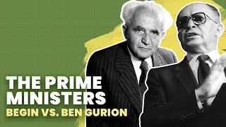 Prime Ministers The Clash of BenGurion and Begin  History of Israel Explained  Unpacked [upl. by Romola548]