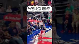 Caitlin Clark Delivers Easily to Lexi Hull caitlinclark wnba shorts [upl. by Yarehs464]