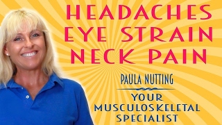 Use your EYE MUSCLES to clear headaches and neck pain [upl. by Cassie671]