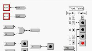 Tutorial 3  Automatic Truth Table Generator for 2 Input Gates Part 1 of 3 [upl. by Sikras]