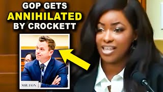 Jasmine Crockett Leaves MAGA Speechless After Exposing Their Master Plan [upl. by Carmelia]